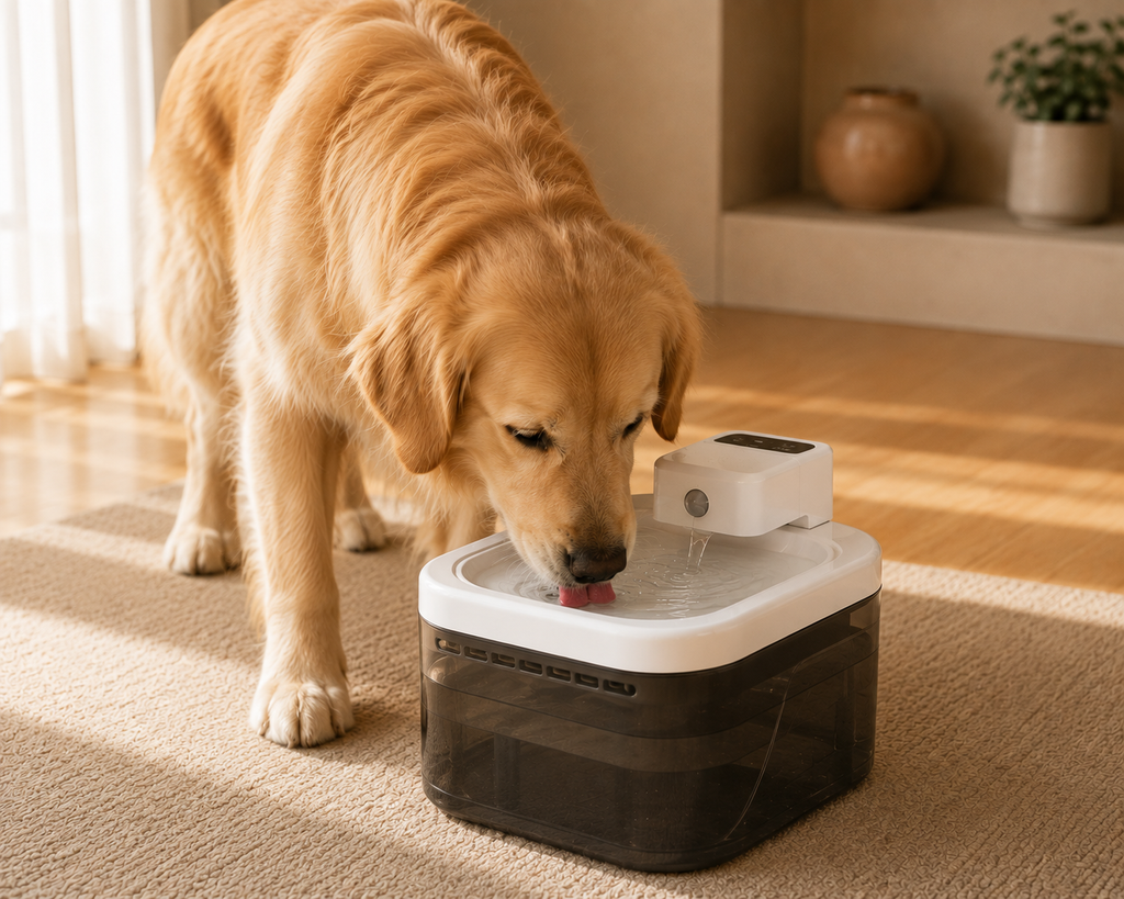 Fontaine_eau_automatique_pour_chien_avec_base_chauffante_House_Of_Pets