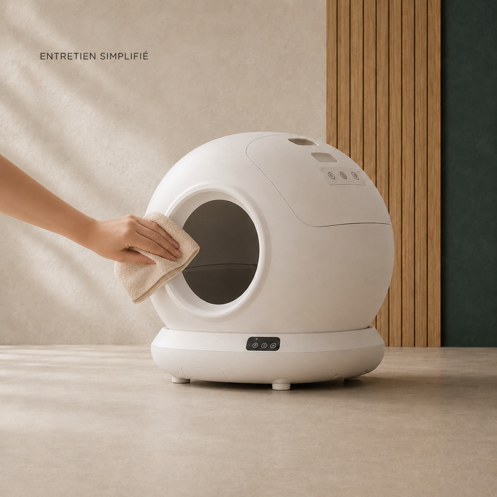Litiere automatique intelligente pour chat grande capacité 78L House Of Pets